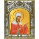 Икона освященная "Лариса Готфская мученица", 14x18 см