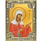 Икона освященная "Лариса Готфская, мученица", 18x24 см, со стразами