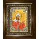 Икона освященная "Лариса Готфская, мученица", в киоте 24x30 см