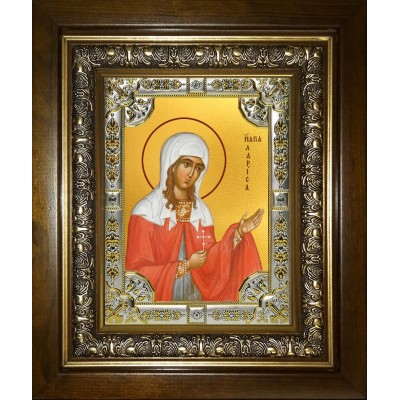 Икона освященная "Лариса Готфская, мученица", в киоте 24x30 см фото