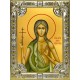 Икона освященная "Мария Египетская, преподобная", 18x24 см, со стразами