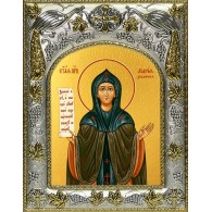 Икона освященная "Мария Хиданская, блаженная", 14x18 см фото