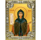 Икона освященная "Мария Хиданская, блаженная", 18x24 см, со стразами