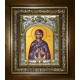 Икона освященная "Марфа Вифанская праведная,мироносица", в киоте 20x24 см