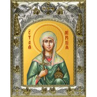 Икона освященная "Миропия Хиосская мученица", 14x18 см фото