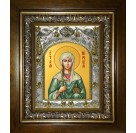 Икона освященная "Миропия Хиосская мученица", в киоте 20x24 см
