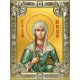Икона освященная "Миропия Хиосская мученица", 18x24 см, со стразами