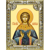 Икона освященная "Надежда мученица", 18x24 см, со стразами фото