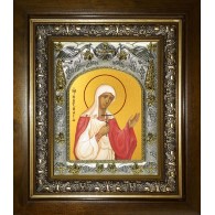 Икона освященная "Наталья, Наталия Никомидийская мученица", в киоте 20x24 см фото