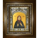 Икона освященная "Наталья, Наталия Скопинская мученица", в киоте 20x24 см