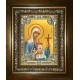 Икона освященная "Нина  просветительница Грузии, равноапостольная", в киоте 24x30 см