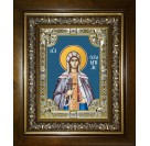 Икона освященная "Олимпиада Константинопольская диаконисса", в киоте 24x30 см