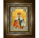 Икона освященная "Ольга равноапостольная великая княгиня", в киоте 24x30 см