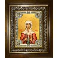 Икона освященная "Стефанида мученица", в киоте 24x30 см фото