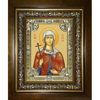 Икона освященная "Татиана,Татьяна мученица", в киоте 24x30 см фото
