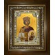 Икона освященная "Феодора Цареградская преподобная", в киоте 24x30 см
