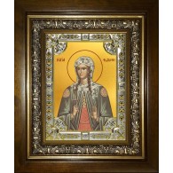 Икона освященная "Фотина (Светлана) Самаряныня, Римская, мученица", в киоте 24x30 см фото