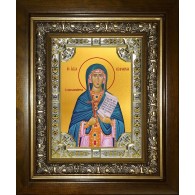 Икона освященная "Евфимия Всехвальная великомученица",в киоте 24x30 см фото