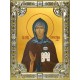 Икона освященная "Евфросиния (Евдокия) Московская, преподобная ", 18x24 см, со стразами