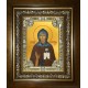 Икона освященная "Евфросиния (Евдокия) Московская, преподобная " ,в киоте 24x30 см