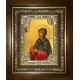 Икона освященная "Евфросиния (Евдокия) Суздальская благоверная княгиня, преподобная", в киоте 24x30 см
