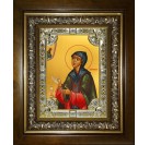 Икона освященная "Евфросиния (Евдокия) Суздальская благоверная княгиня, преподобная", в киоте 24x30 см