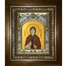 Икона освященная "Александр Константинопольский, преподобный", в киоте 20x24 см