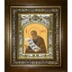 Икона освященная "Амос пророк", в киоте 20x24 см