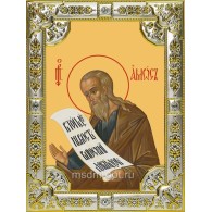 Икона освященная "Амос пророк", 18x24 см, со стразами фото