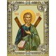 Икона освященная "Андрей Первозванный, апостол", 18x24 см со стразами