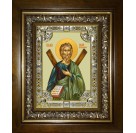 Икона освященная "Андрей Первозванный, апостол", в киоте 24x30 см