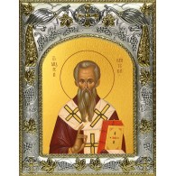 Икона освященная "Андрей Архиепископ Критский, святитель", 14x18 см фото