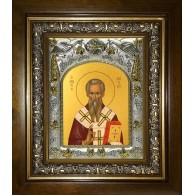 Икона освященная "Андрей Архиепископ Критский, святитель", в киоте 20x24см фото