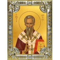 Икона освященная "Андрей Архиепископ Критский, святитель", 18x24 см, со стразами фото