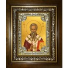 Икона освященная "Андрей Архиепископ Критский святитель", в киоте 24x30 см