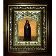 Икона освященная "Антоний Великий преподобный", в киоте 20x24 см фото