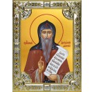 Икона освященная "Антоний Дымский, преподобный", 18x24 см, со стразами