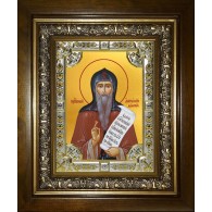 Икона освященная "Антоний Дымский, преподобный", в киоте 24x30 см фото