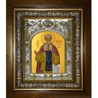 Икона освященная "Арсений Великий преподобный", в киоте 20x24 см фото