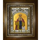 Икона освященная "Арсений Великий преподобный", в киоте 20x24 см