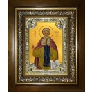 Икона освященная "Арсений Великий преподобный", в киоте 24x30 см