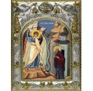 Икона освященная "Архип Херотопский преподобный", 14x18 см