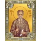 Икона освященная "Афанасий Афонский преподобный", 18x24 см, со стразами
