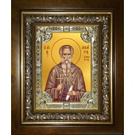Икона освященная "Афанасий Афонский преподобный", в киоте 24x30 см фото