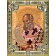 Икона освященная "Афанасий Великий Александрийский, святитель", 18x24 см со стразами