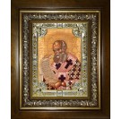 Икона освященная "Афанасий Великий Александрийский, святитель", в киоте 24x30 см