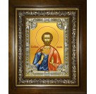 Икона освященная "Богдан (Феодот) Адрианопольский мученик", в киоте 24x30 см