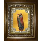 Икона освященная "Василий Великий святитель", в киоте 24x30 см