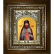 Икона освященная "Вениамин Петроградский Гдовский митрополит,священномученик", в киоте 20x24 см