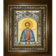 Икона освященная "Виталий Александрийский преподобный", в киоте 20x24 см фото